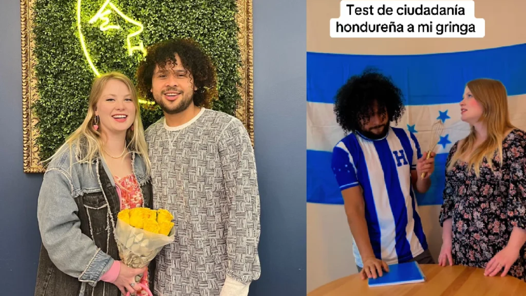 ‘Gringuita’ realiza prueba para obtener la ciudadanía hondureña, ¿aprobó?