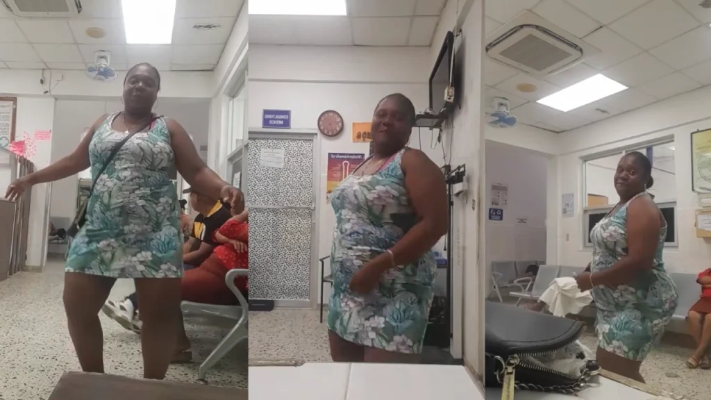 VIDEO: Hondureña sube videos a TikTok bailando punta en pleno hospital