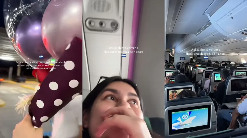 Hondureña regresa al país después de 7 años: ‘es como cerrar un ciclo’