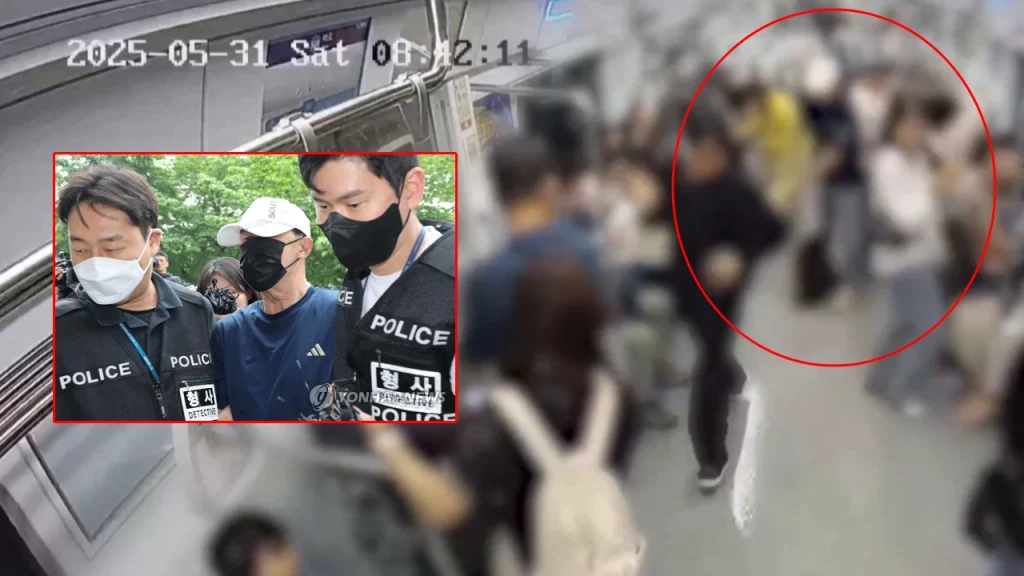 VIDEO: Capturado hombre que quemó metro porque se acababa de divorciar