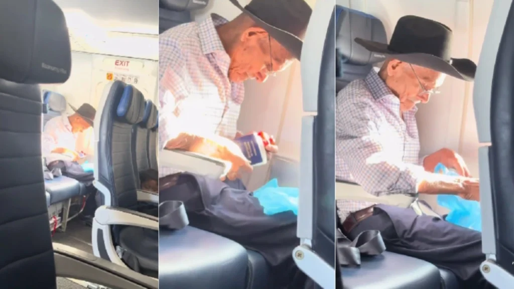 Abuelito hondureño se viraliza al llevar ‘regalitos’ a sus nietos en EEUU