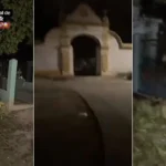 Jóvenes captan supuesta actividad paranormal en cementerio de Comayagua