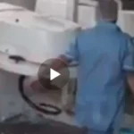 Panadería Baku video: clip viral del accidente en el una trabajadora muere