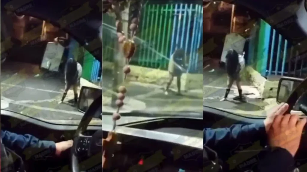 ¿Real? Agentes captan extraño ‘espectro’ durante patrullaje nocturno