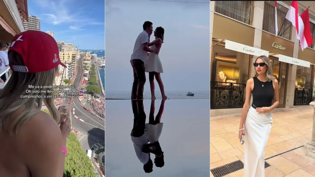 Hondureña presume su lujosa propuesta de matrimonio en Mónaco