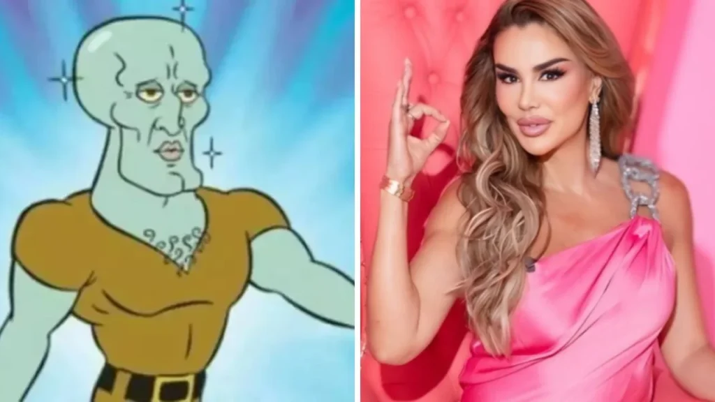 Calamardo Guapo y Ninel Conde: ¿por qué le dicen así a la actriz? Memes virales