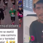 Hombre borracho y en ‘chancletas’ se metió a una maratón y ganó el primer lugar