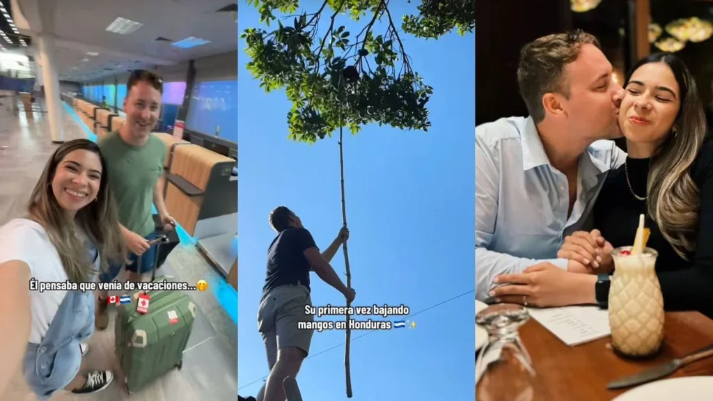 VIDEO: Hondureña hace trabajar a su esposo canadiense en el país