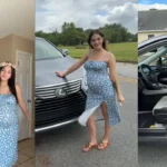 ‘Se lo merece’: Hondureño le regala un carro a su ‘gringuita’ por su cumpleaños