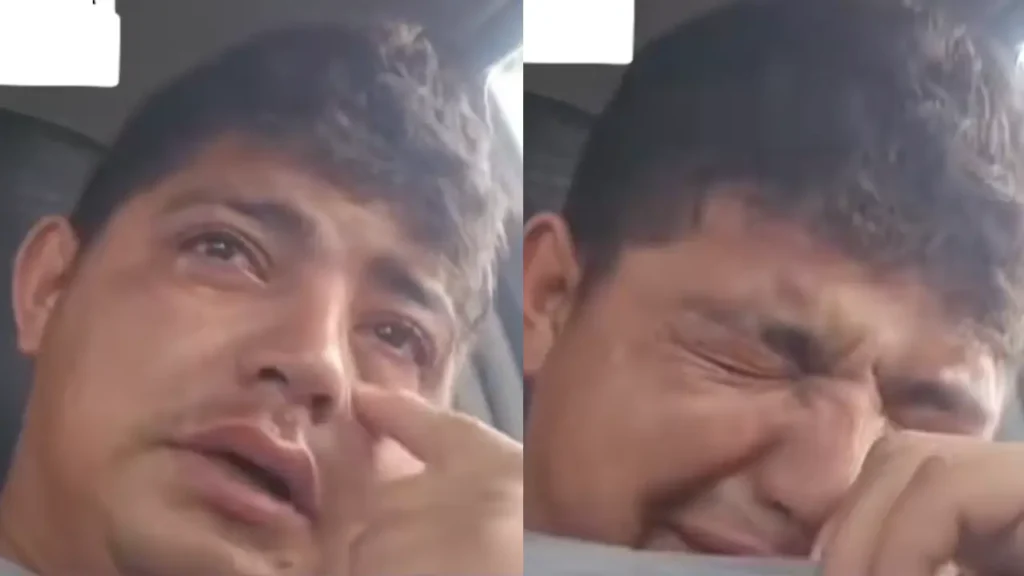 VIDEO: Migrante deportado descubrió que su esposa tiene otro y robó sus cosas
