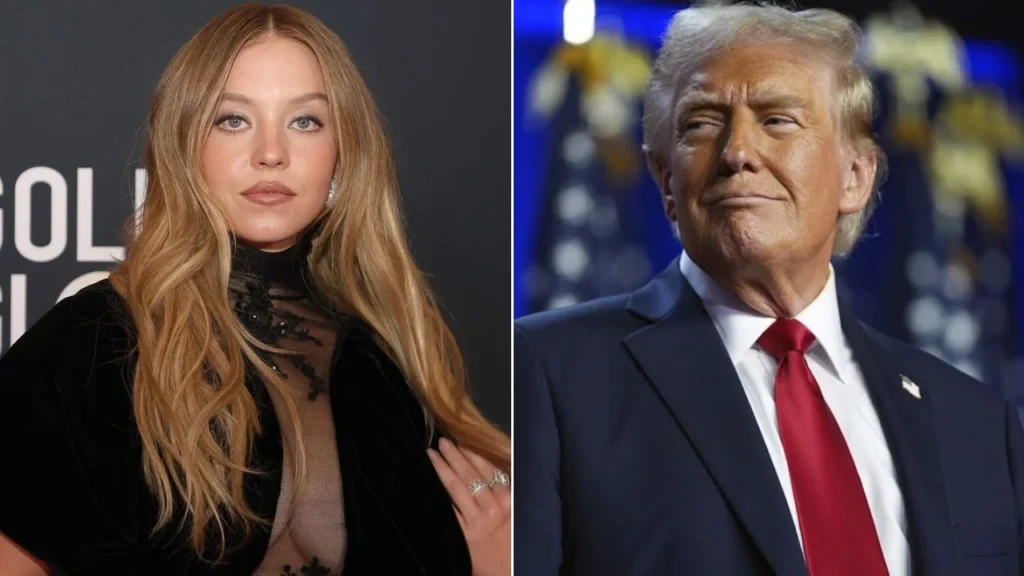 ¿Sydney Sweeney es republicana? Donald Trump muestra su apoyo