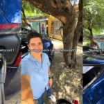 Hondureño muestra cómo carga su carro electrico en casa