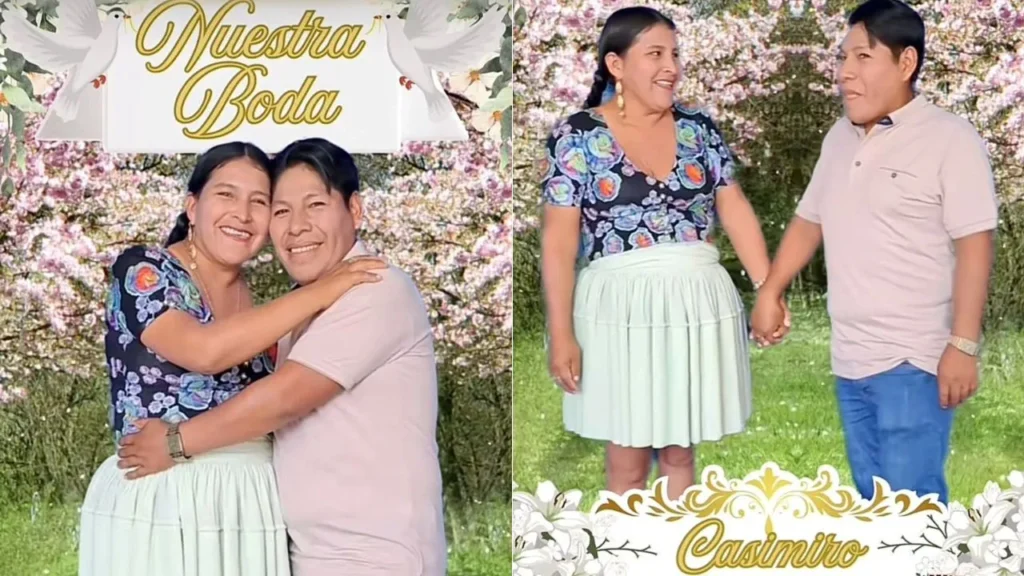 ‘Todos están invitados’: Boda de pareja Casimiro y Rosmery se vuelve viral