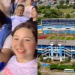 Hondureña capta sin querer ‘infidelidad’ en pleno estadio de San Pedro Sula