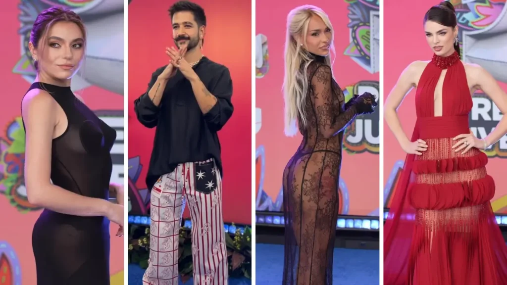 Premios Juventud: sensualidad, brillo y negro dominaron la alfombra azul