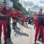 El ‘palillón’ más viral de Honduras regresa a los desfiles con una capa negra