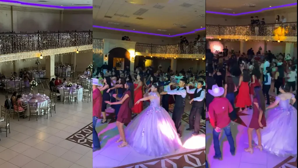 VIDEO: Quinceañera se quedó sola en su fiesta y desconocidos la acompañaron