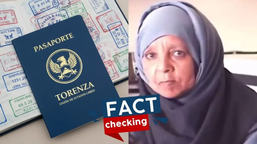 ¿Dónde queda Torenza?: video de mujer con pasaporte de país que no existe