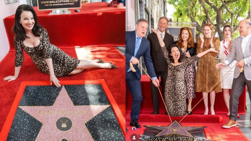 Fran Drescher ‘La Niñera’ recibe estrella en el Paseo de la Fama de Hollywood