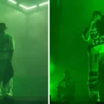 ¿Eladio Carrión qué le paso?, ¿Accidente en concierto? Estas son las reacciones