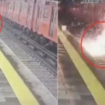 VIDEO: Fantasma se manifiesta en colectivo y provoca cortocircuito