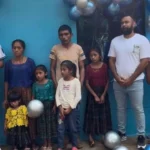 Influencer hondureño construye vivienda a familia guatemalteca