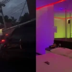 Video muestra largas filas en motel al inicio de la Semana Morazánica