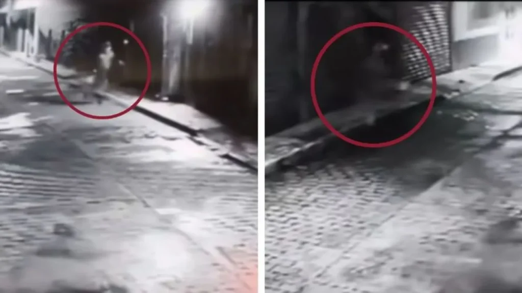 Cámara capta a ‘niño fantasma’ desapareciendo en la madrugada