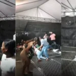 VIDEO: Nuera noquea a su suegra en concurso de boxeo en feria de Orica