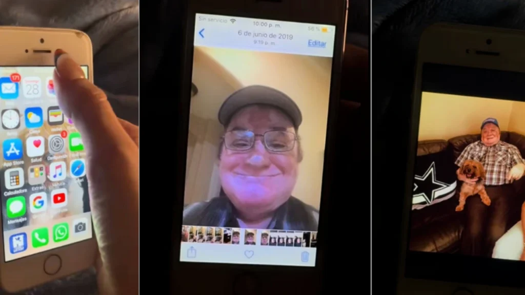 Prendió el celular de su abuelo fallecido y lo que encontró la dejó sin palabras