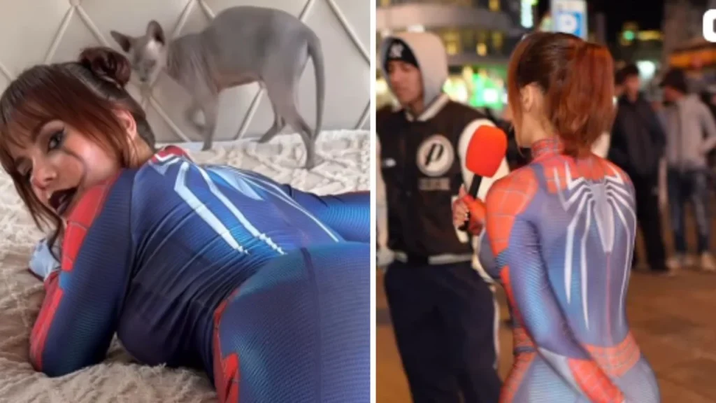 Se filtra video Carolina Spiderman: clip viral de Cazadora en Telegram y Twitter