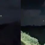 Captan en video a supuesta bruja volando convertida en una bola de fuego