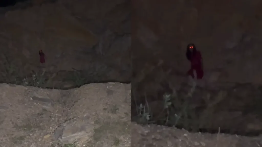 Video capta supuesta bruja gritando a medianoche y se vuelve viral