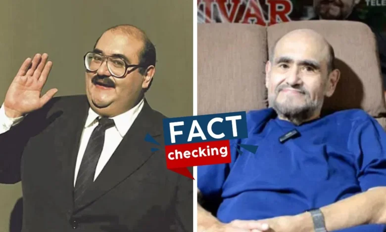 ¿Édgar Vivar está vivo o muerto? ¿Es verdad que el Señor Barriga falleció hoy?