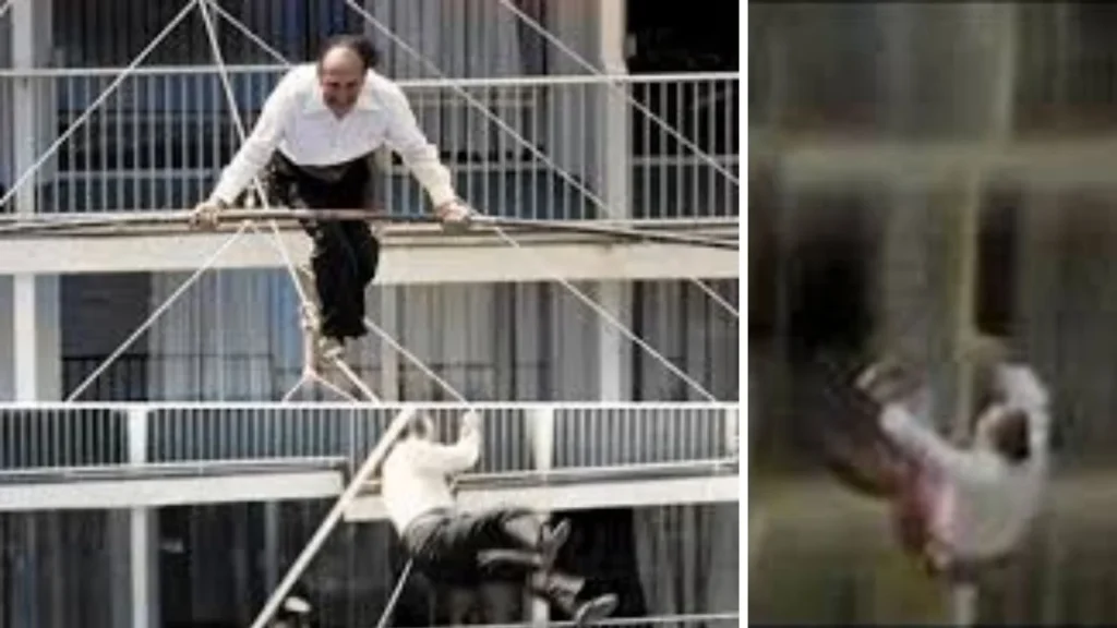 Karl Wallenda caída grabada: este es el video viral en redes