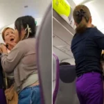 VIDEO: Mujer arma escándalo en avión porque no la sentaron junto a su novio