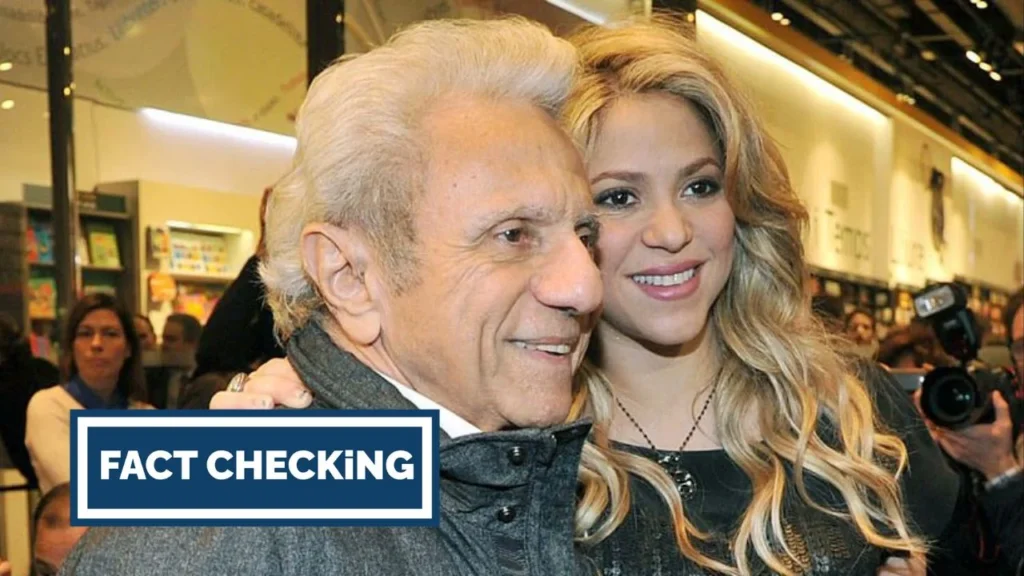 ¿Murió el papá de Shakira? Circula que William Mebarack falleció, pero es falso