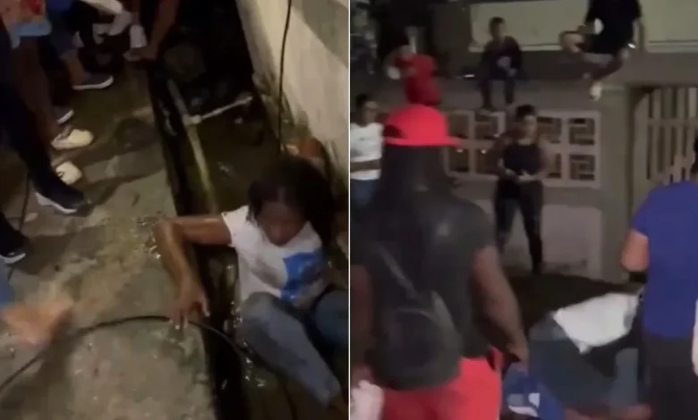 Mujeres se van a los golpes por un hombre en Guanaja: una cayó en una zanja