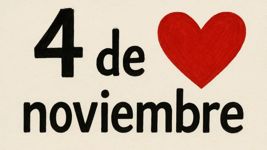 ¿Qué es el 4 de noviembre en Argentina? Este es su significado en el amor