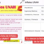 Lista de infieles UNAH: link, cómo ver los nombres y cómo agregar