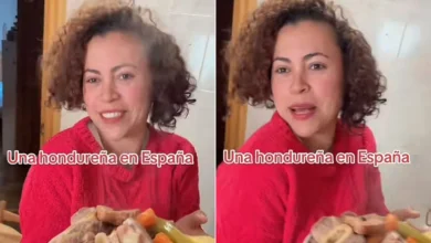Hondureña presume su 'nuevo acento' tras cocinar como española
