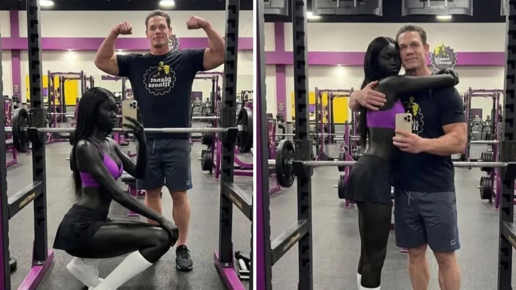 Quién es la modelo negra que aparece con John Cena? ¿Es Nyakim Gatwech?