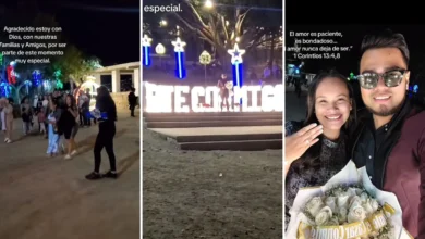 VIDEO: Pareja sorprende con propuesta de matrimonio en El Picacho