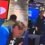 Hombre intenta besar a compañera en plena transmisión en vivo