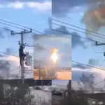 Video del poste en Juárez: 'ladron' sufrió una descarga eléctrica