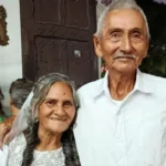 Pareja se casa en Santa Rosa de Copán después de 50 años juntos