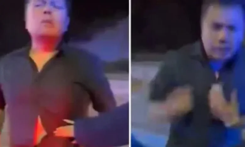 Conductor reprueba alcoholímetro y presume respaldo político para evitar multa