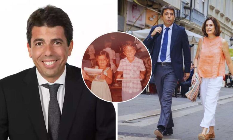 Esposa e hijos de Carlos Mazón: Así es la vida familiar del político español