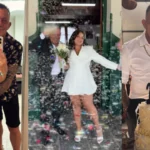 'No voy a renunciar a este amor por miedo': joven se casa con hombre 43 años mayor