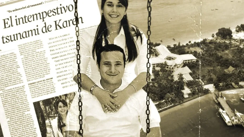 Karen Michan Tsunami 2004 foto periódico: imágenes reales de Jacobo Hassan